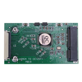 1db Mini SATA mSATA PCI-E IPOD SSD 40pin 1.8 inch ZIF CE Átalakító Kártya