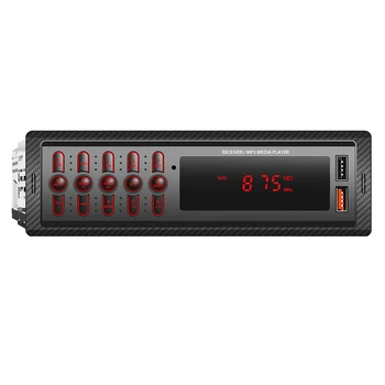 12V FM Rádió Kihangosított Hívást Bluetooth-kompatibilis Autós MP3 Lejátszó LED Háttérvilágítás Car Audio érintőképernyő, USB-Töltés Távirányító