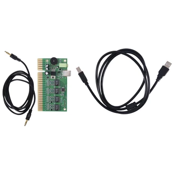 PC Jamma Átalakító Testület Hyperspin Pinball Arcade Játék Konzol Átalakító USB Audio Kábel