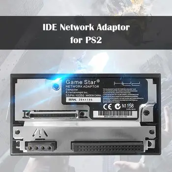Hálózati Adapter PS2 Konzol, IDE / SATA HDD Adapter 2.5/3.5 Inch Playstation 2 Kövér Hordozható Konzol, Párhuzamos, Hálózati Kártya