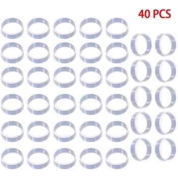 40Pcs/csomag Szilikon Joystick-Fedezze Kopás Ellen Védő Gyűrű az XB Egy Sorozat/360Series X Szerencsejáték Tartozékok