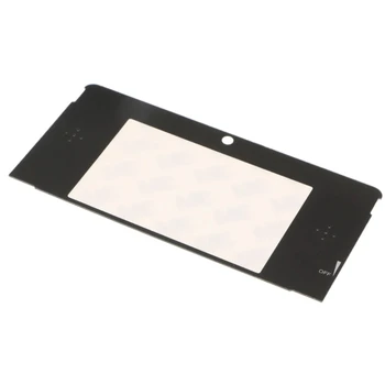 Csere Üveg Felső Képernyő Felső Frame Objektív Fedél az LCD kijelző Védő fólia Védelem-képernyő Gyors-rögzítő felszerelése a 3DS