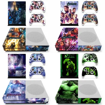 A Marvel Avengers Vinil-Bőr Matricát Xbox S Matrica Védő Matrica Anti Fingerprint XBOX S Bőr Matrica