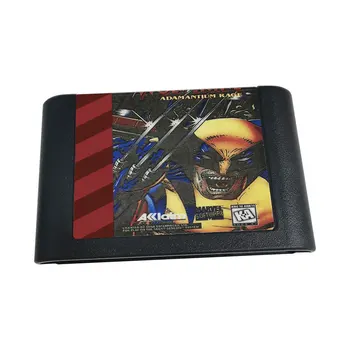 Wolverine 16 Bit MD Játék Kártya Sega Mega Drive, valamint az Eredeti Konzol