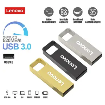 Lenovo USB 3.0 Flash Meghajtók 1 tb-os 2 tb-os USB Pendrive 128GB 256 512 gb-os Interfész USB pendrive 64 gb-os Mobil Telefon, Számítógép OTG Pen Drive