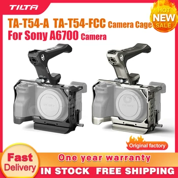TILTA TA-T54-TA-T54-FCC-B TA-T54-FCC-TG Teljes Kamera Ketrec Kit Hűtési Rendszer Felső Fogantyú Adapter Sony A6700 Dsrl Kamera