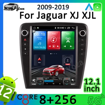Yoza Carplay Autó Rádió Jaguar XJ XJL 2009-2019Android11 Tesla Képernyő Multimédia Lejátszó GPS Navigációs Sztereó Ajándék WIFI Eszközök