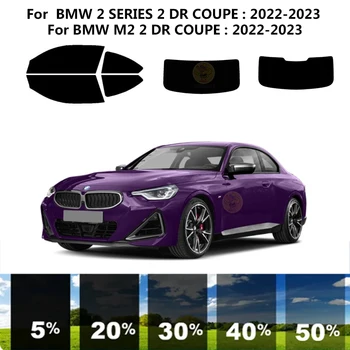 Elővágott nanoceramics autó UV Ablak Árnyalat Kit Autóipari Ablak Film BMW 2 SOROZAT F22 2 DR. COUPE 2022-2023