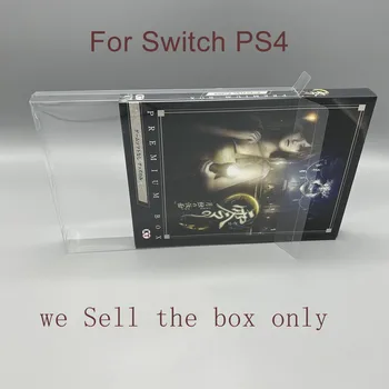 Világos, átlátszó doboz, Kapcsoló PS4 Végzetes Keret: a Maszk a Holdfogyatkozás Kijelző műanyag PET Protector tároló doboz